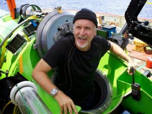 James Cameron Submarino Fosa de las Marianas Oceano